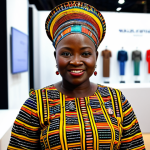 짐바브웨의 여성 기업가 성공 사례 - **

"Zimbabwean businesswoman in a vibrant, traditionally-inspired but modernly-designed, fully clot...