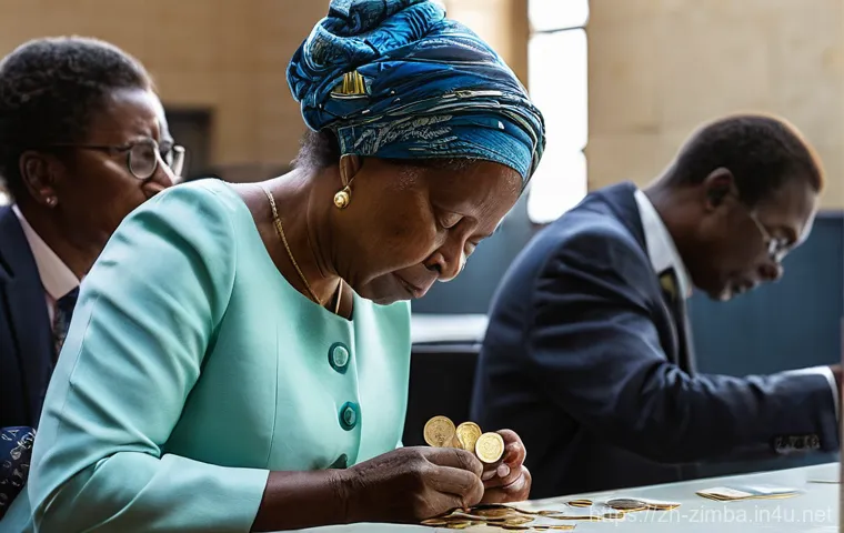짐바브웨 화폐 역사 - The Absurdity of Hyperinflation**
"A surreal and poignant street scene in Zimbabwe during the pe... 짐바브웨 화폐 역사 - The Absurdity of Hyperinflation**
"A surreal and poignant street scene in Zimbabwe during the pe...