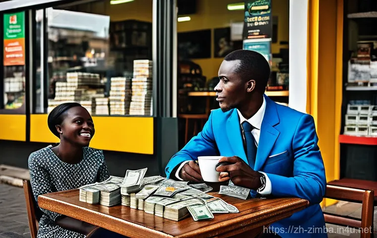 짐바브웨 달러와 미국 달러 사용법 - **A Depiction of Hyperinflation's Strain**
A bustling outdoor market in a Zimbabwean city during... 짐바브웨 달러와 미국 달러 사용법 - **A Depiction of Hyperinflation's Strain**
A bustling outdoor market in a Zimbabwean city during...