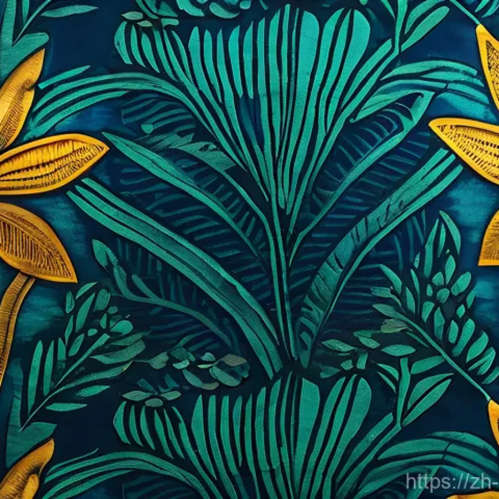 짐바브웨에서 전통 직물 구입하기 - **Prompt for Batik Fabric (家居挂毯):** A close-up, highly detailed shot of a vibrant Zimbabwean batik f...